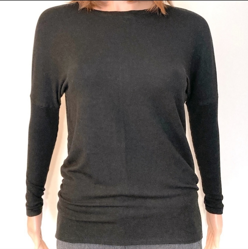 Aritzia Black Long Sleeve Top